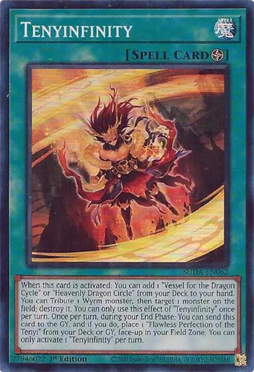 Tenyinfinity SUDA-EN062 YuGiOh Supreme Darkness