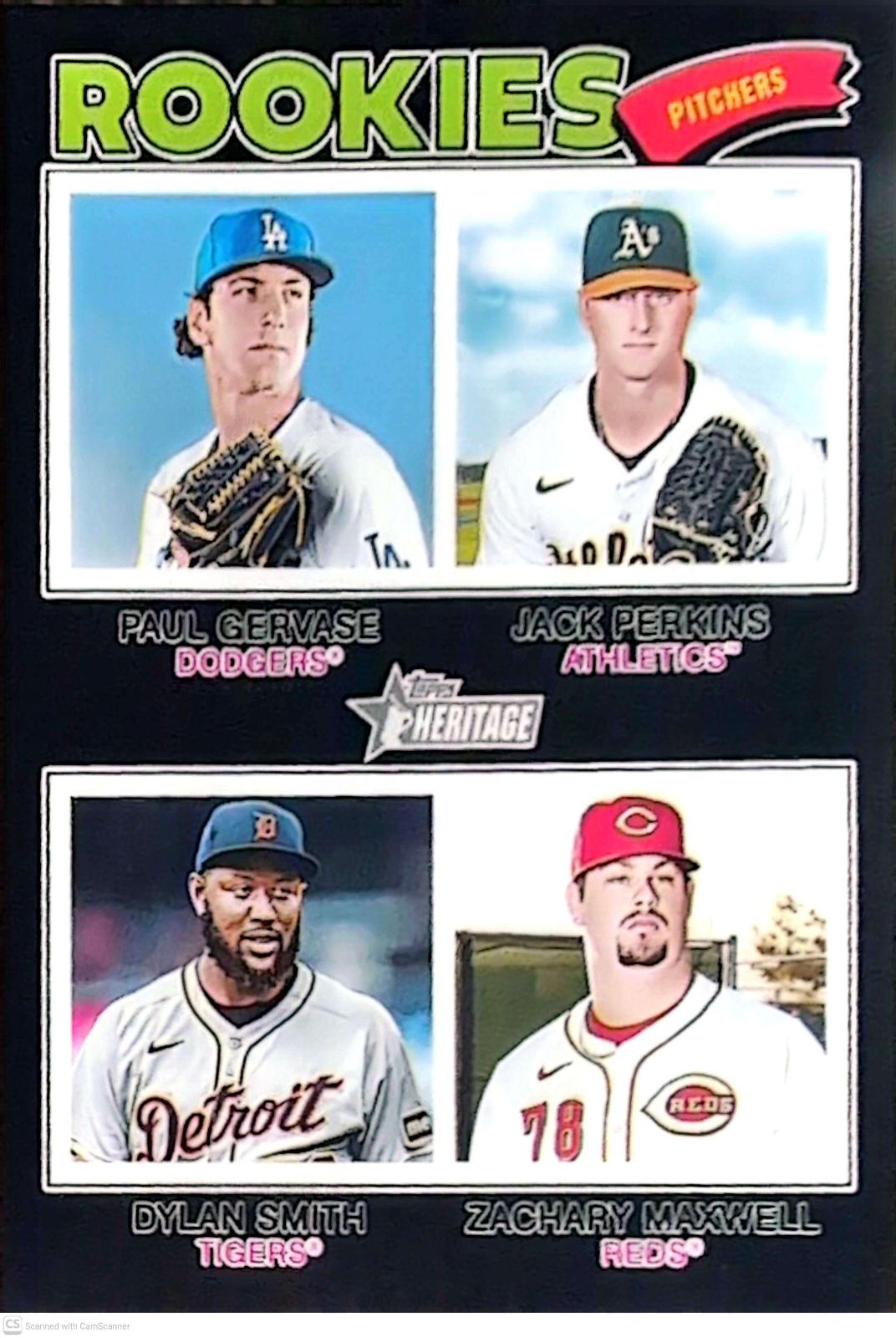 Zachary Maxwell / Dylan Smith / Paul Gervase / Jack Perkins [Black Bordered] #375