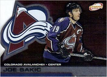 Joe Sakic #27 2002 Pacific Atomic Hockey
