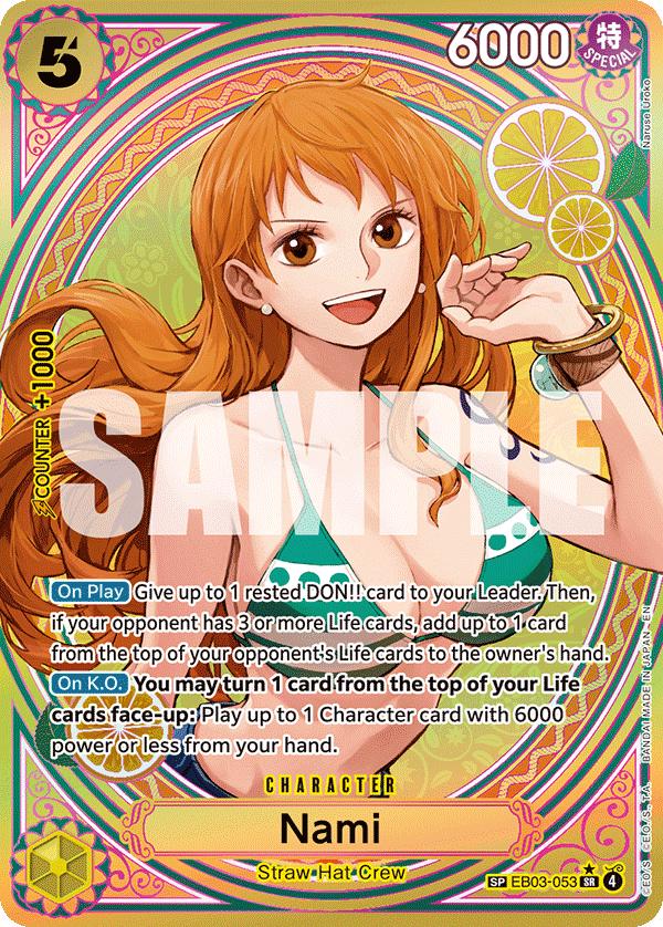 Nami [SP] EB03-053 Prices | One Piece Extra Booster Heroines