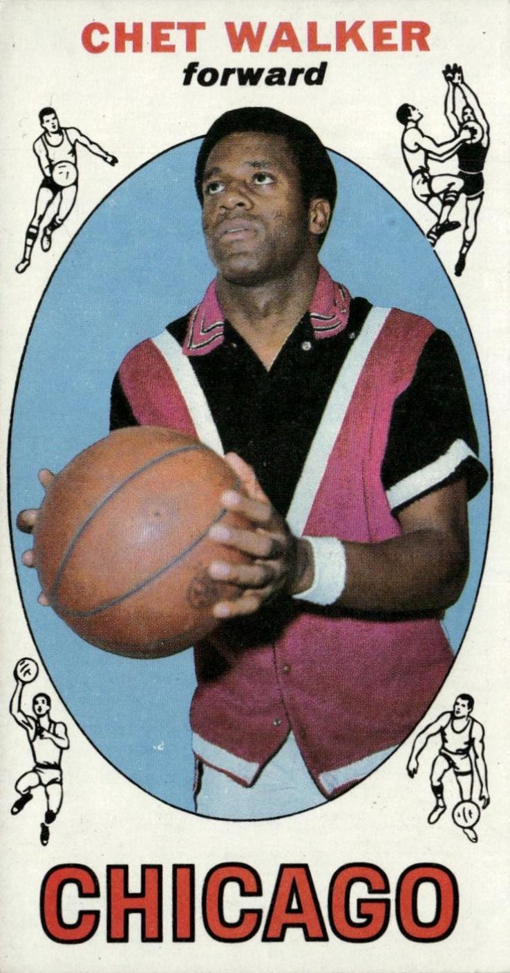 Chet Walker #91 Basketball Cards 1969 Topps