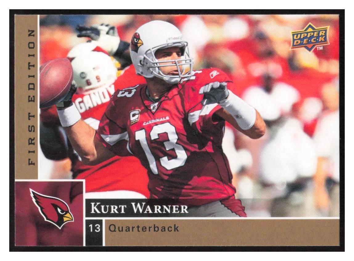 Kurt Warner #1 2009 Upper Deck Football