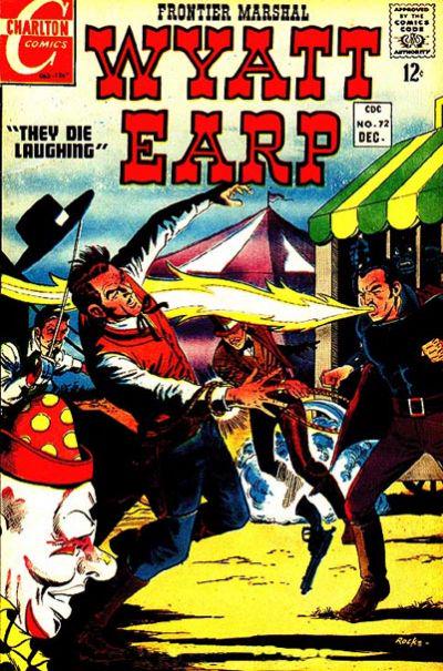 Wyatt Earp, Frontier Marshal #72 (1967) Comic Books Wyatt Earp, Frontier Marshal