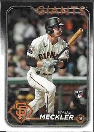 Wade Meckler #458 Baseball Cards 2024 Topps