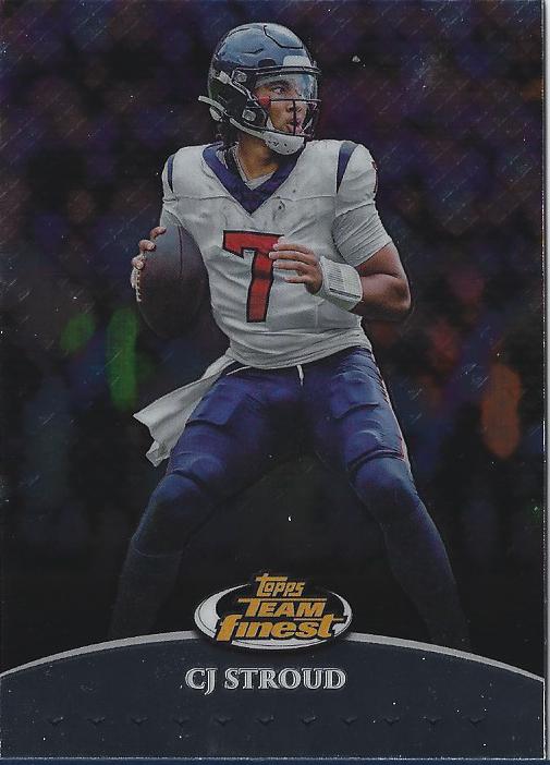 CJ Stroud #TF-1 Football Cards 2024 Topps Finest Team Finest