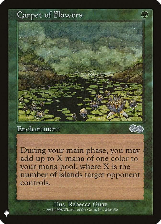 Carpet of Flowers #240 Magic The List Reprints
