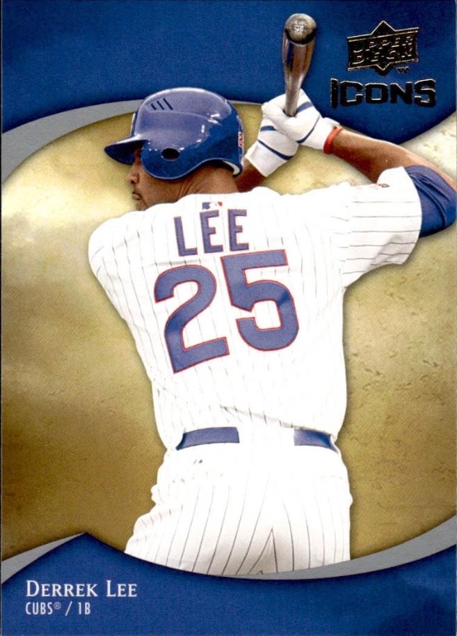 Derrek Lee #34 Baseball Cards 2009 Upper Deck Icons