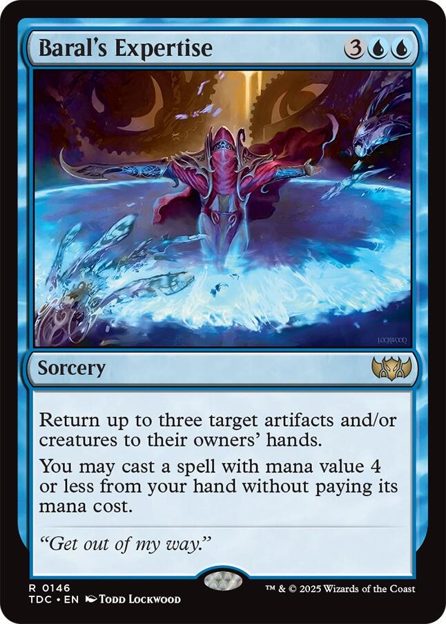 Baral's Expertise (Magic Tarkir: Dragonstorm Commander)