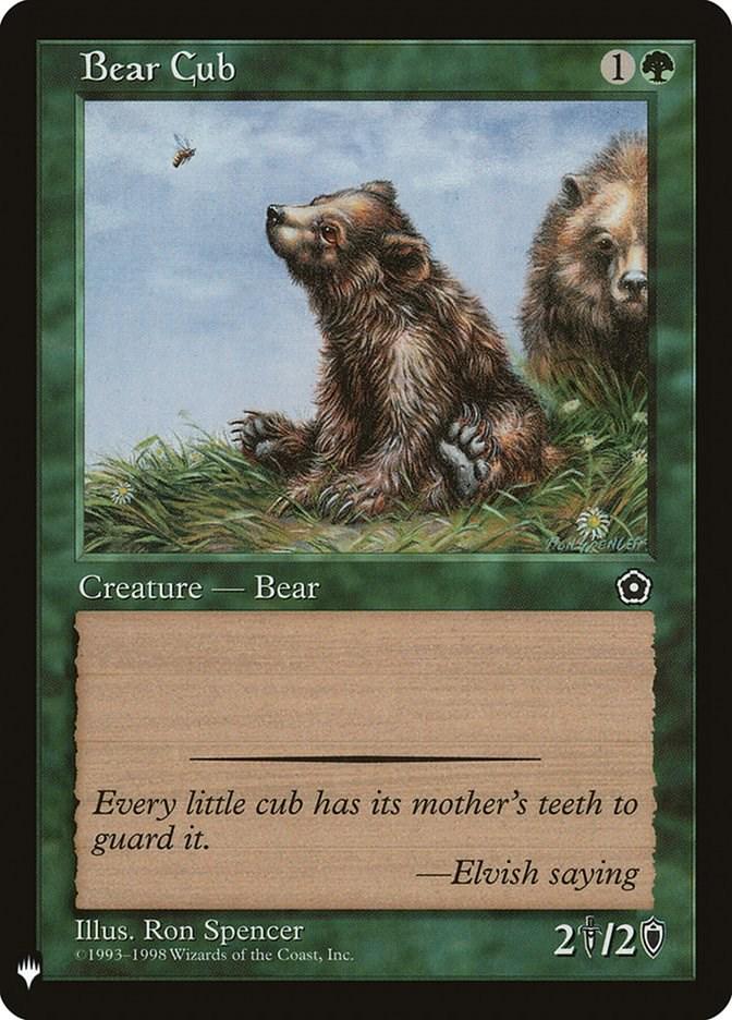 Bear Cub (Magic The List Reprints)