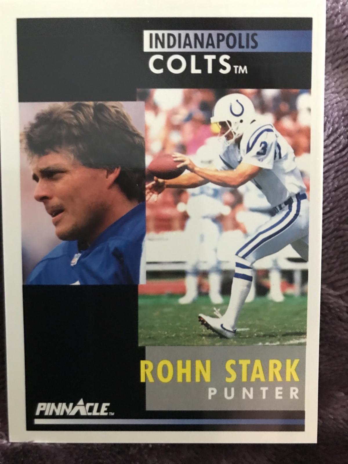 Rohn Stark #3 Football Cards 1991 Pinnacle
