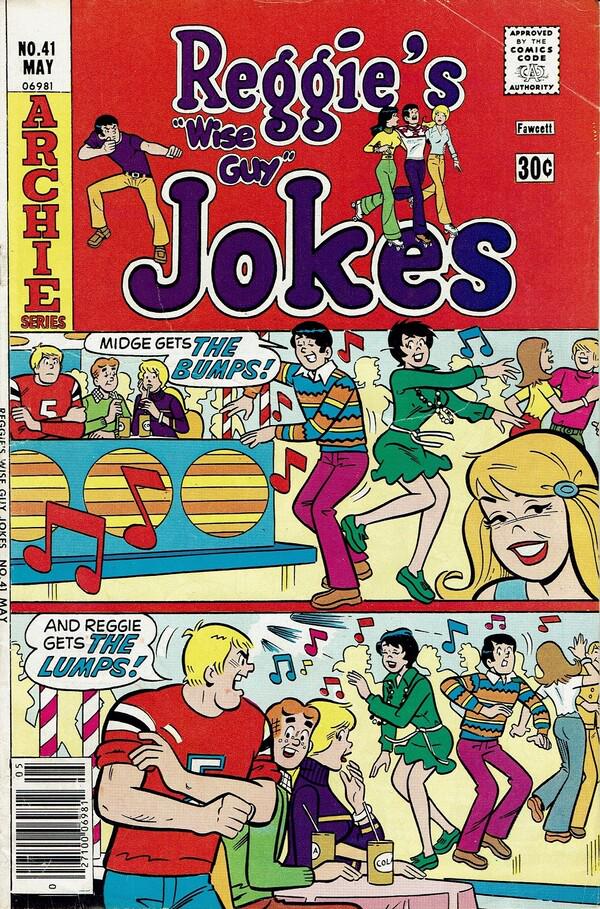 Reggie's Wise Guy Jokes #41 (1977) Comic Books Reggie's Wise Guy Jokes