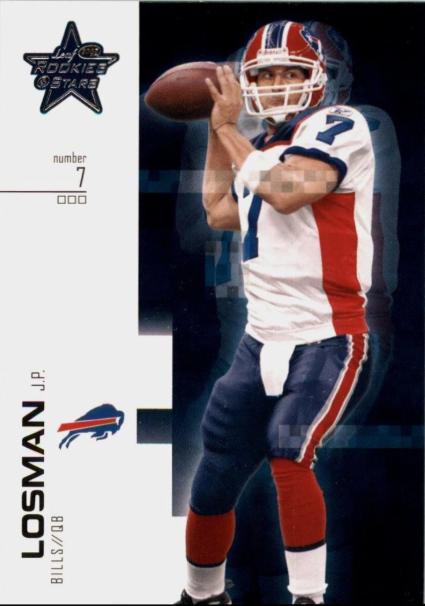J.P. Losman #52 2007 Leaf Rookies & Stars Football