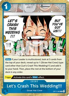 Let's Crash This Wedding!!! OP11-060