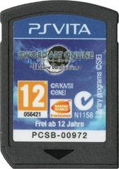 Vita Card (Front) | Sword Art Online Hollow Realization PAL Playstation Vita
