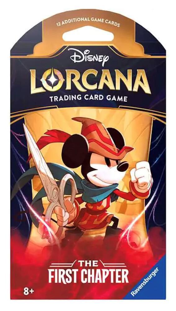 Sleeved Booster Pack Lorcana First Chapter