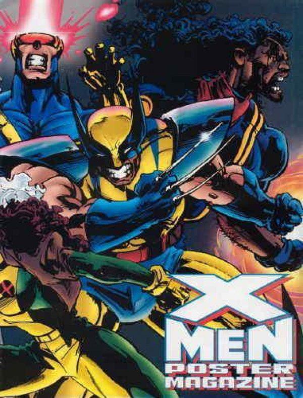 X-Men Poster Magazine #4 (1995) Comic Books X-Men Poster Magazine