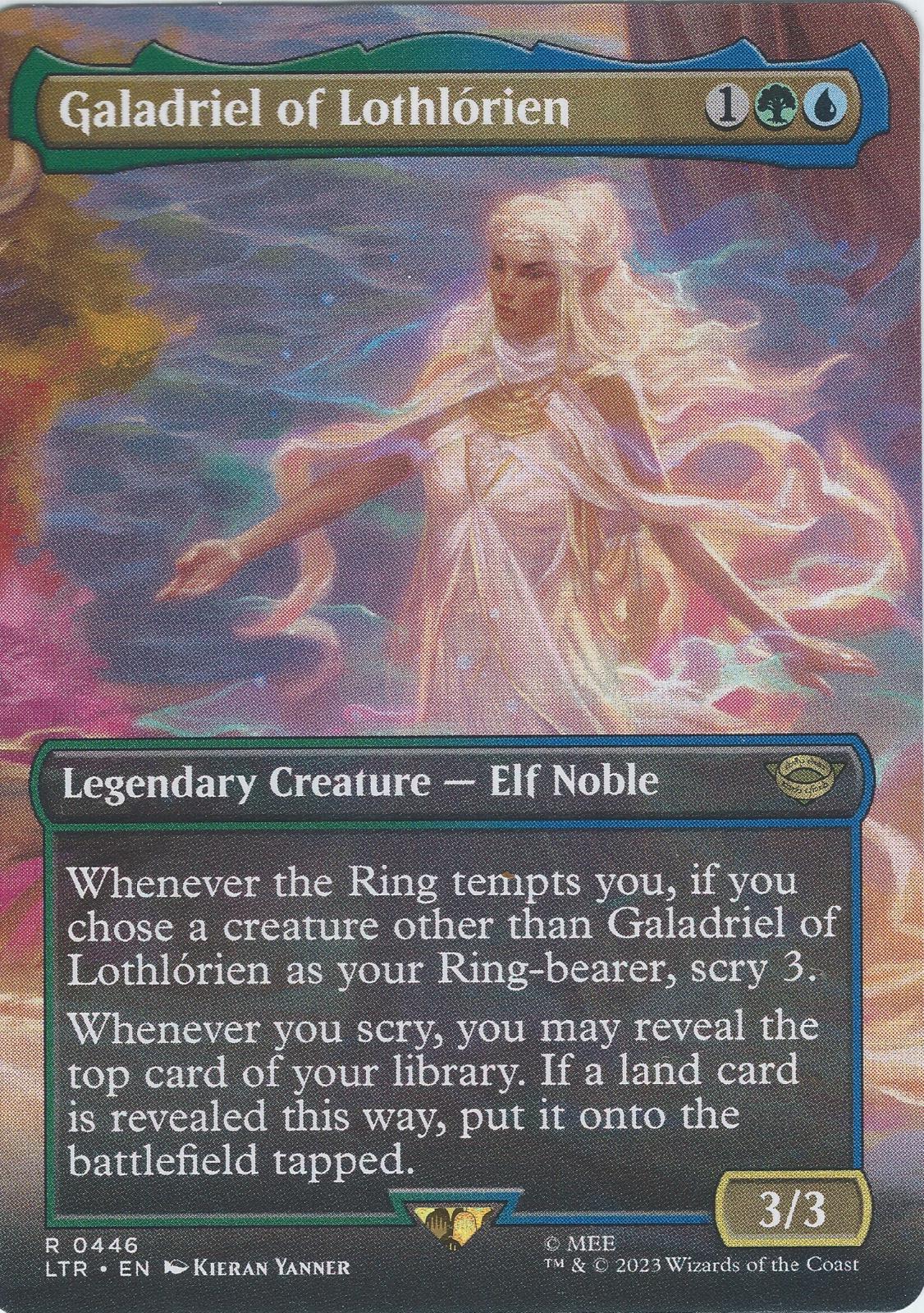 Galadriel of Lothlorien #446 Magic Lord of the Rings
