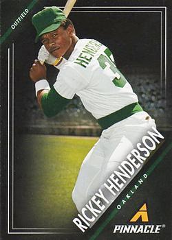 Rickey Henderson #44 Baseball Cards 2013 Panini Pinnacle