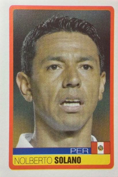 Nolberto Solano #91 2007 Panini Copa America Venezuela Soccer