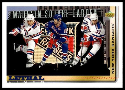 M. Messier, T. Amonte #453 1992 Upper Deck Hockey