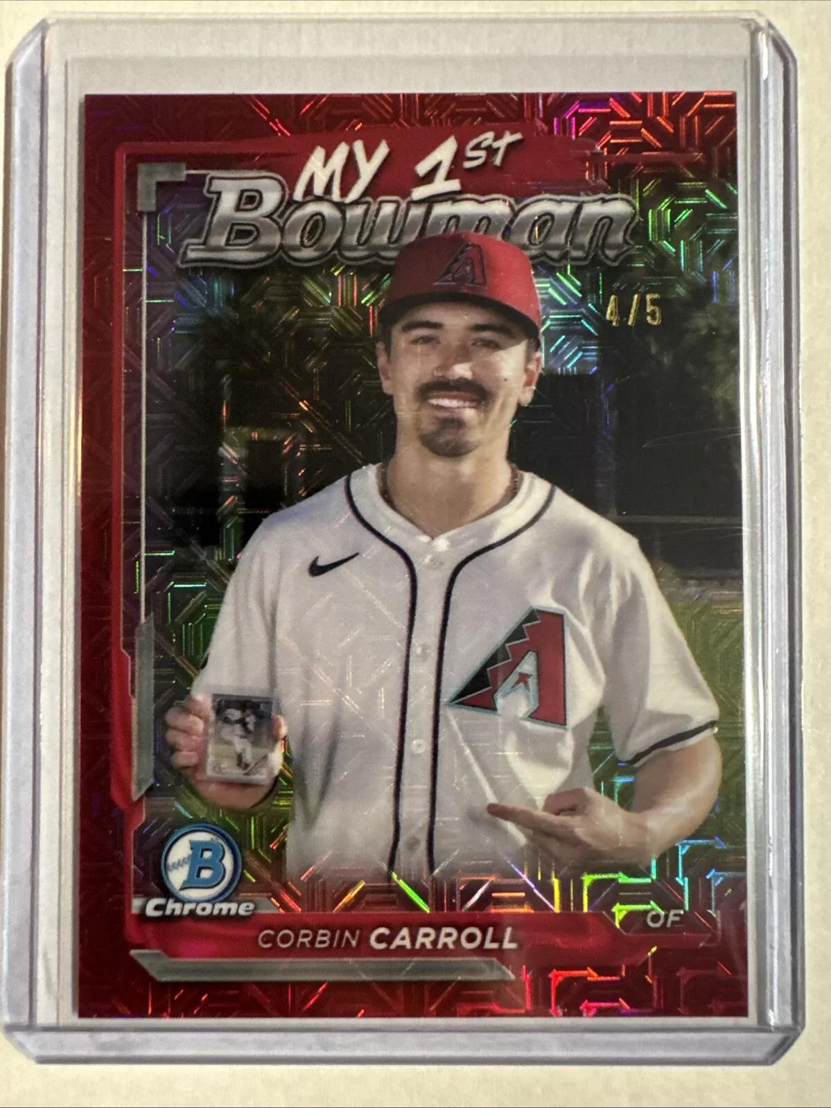 Corbin Carroll [Red Mojo Refractor] #M1B-13