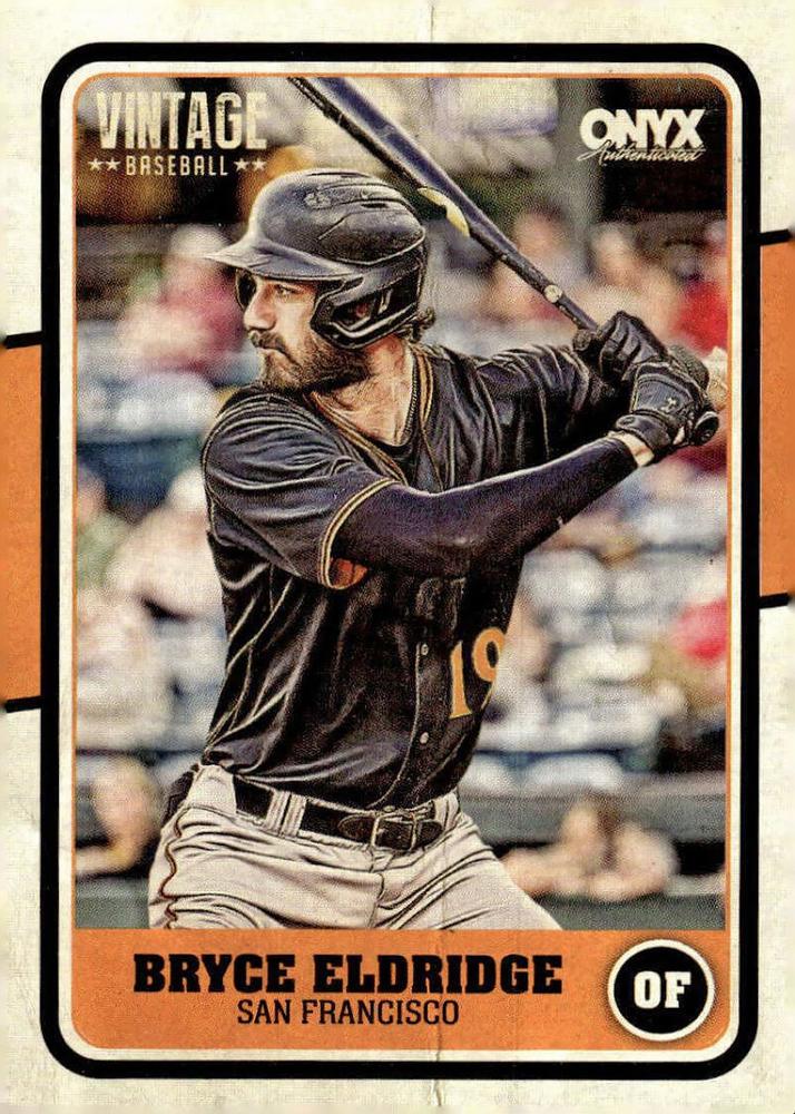 Bryce Eldridge #OVBREL 2025 Onyx Vintage Baseball