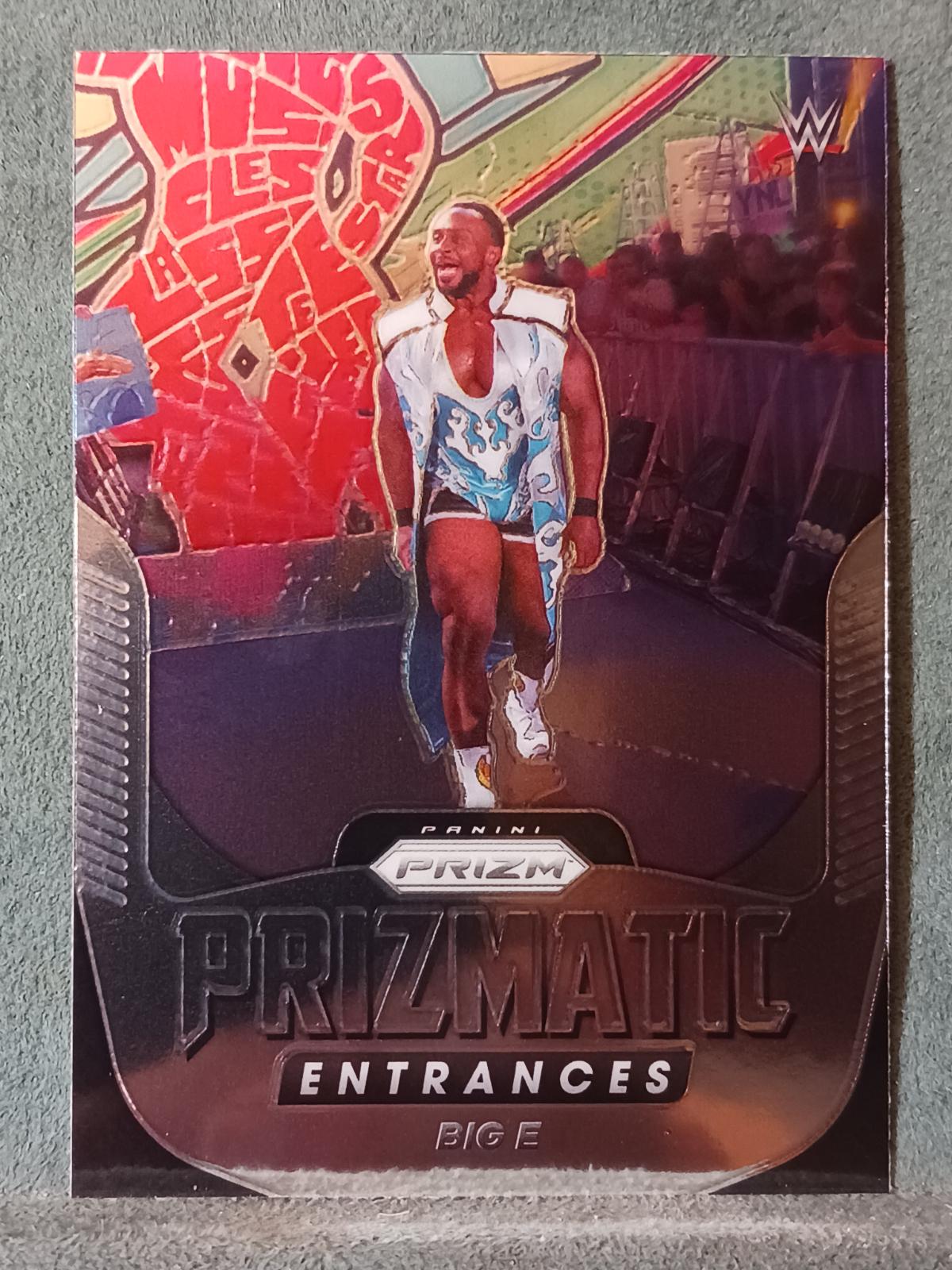 Big E #9 Wrestling Cards 2022 Panini Prizm WWE Prizmatic Entrances