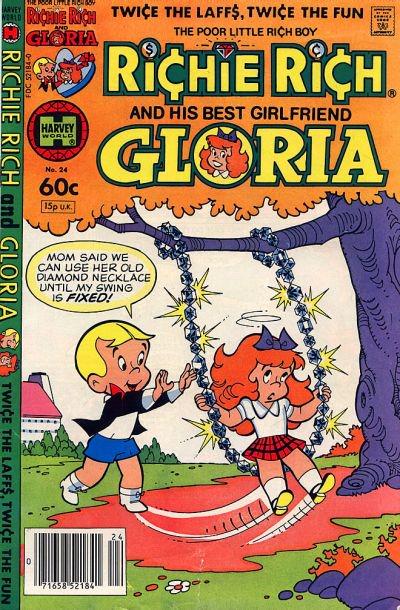 Richie Rich and His Best Girlfriend Gloria #24 (1982) Comic Books Richie Rich and His Best Girlfriend Gloria