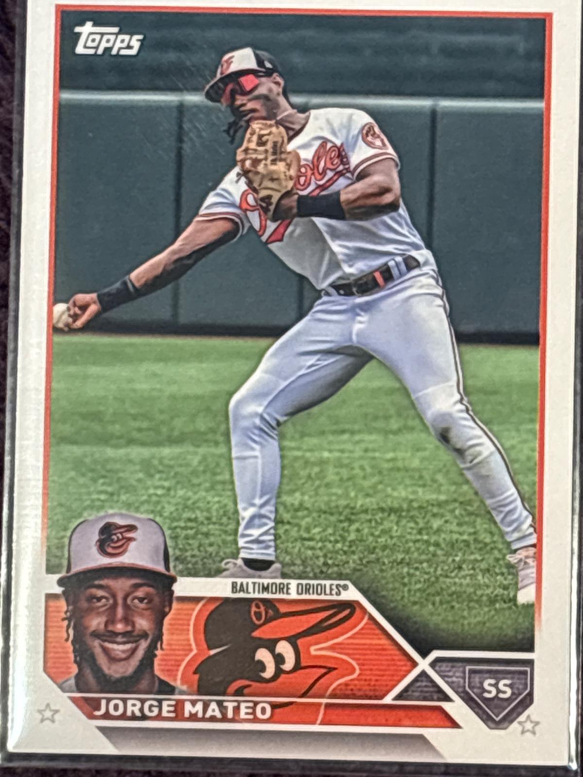 Jorge Mateo #BAL-2 2023 Topps Team Set Baseball