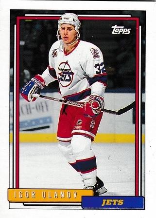 Igor Ulanov #468 Hockey Cards 1992 Topps