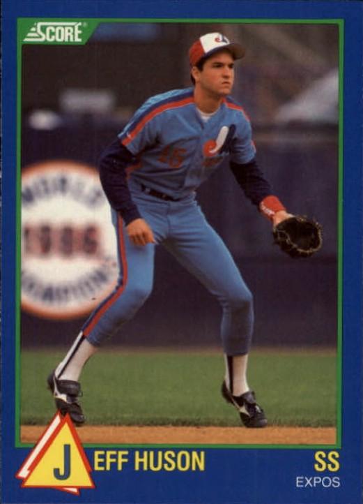 Jeff Huson #69 1989 Score 100 Rising Stars Baseball
