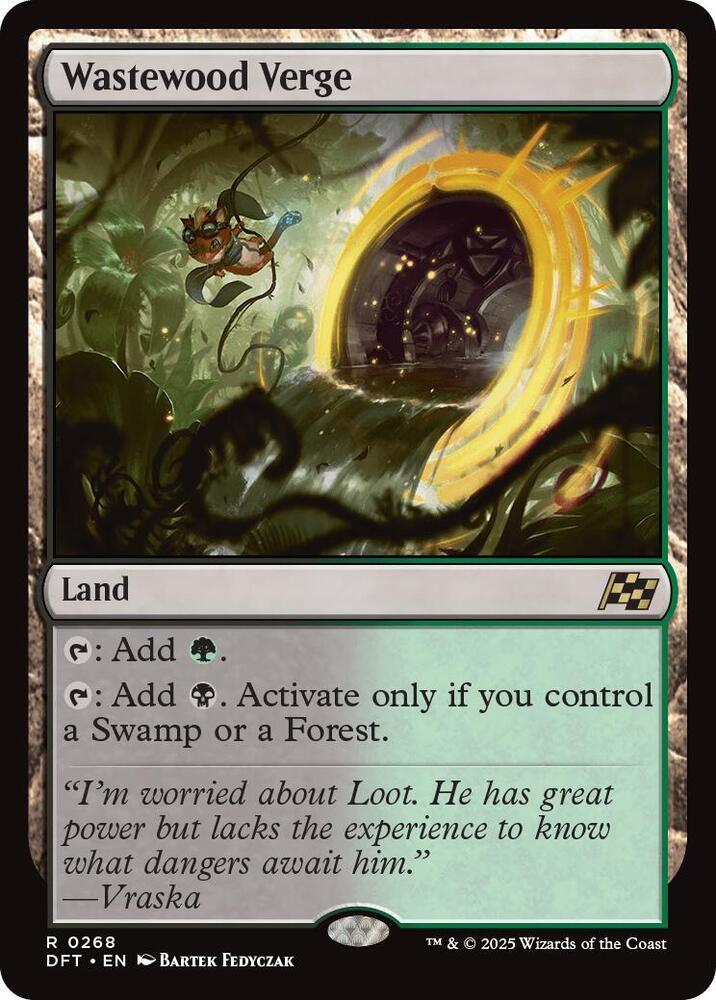 Wastewood Verge #268 Magic Aetherdrift