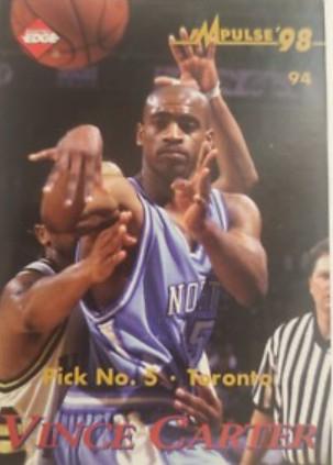 Vince Carter \ Tracy McGrady #94 1998 Collectors Edge Impulse Basketball