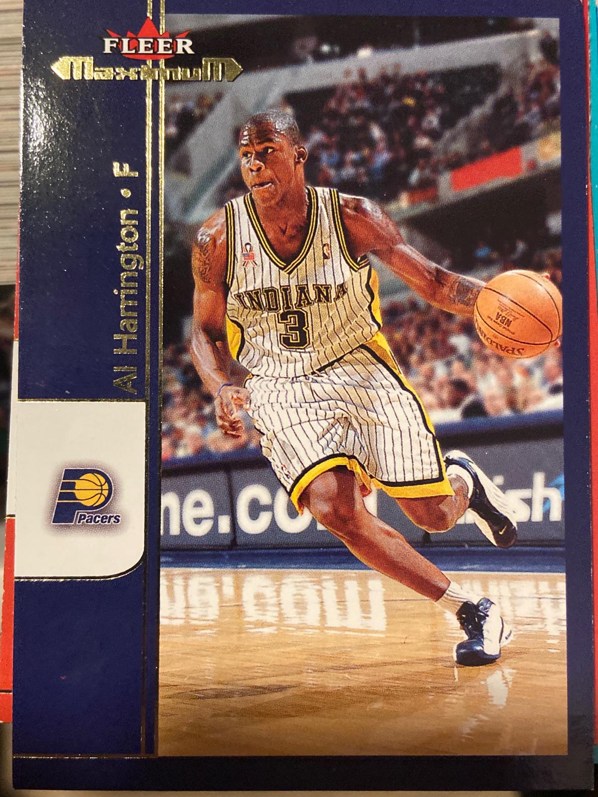 Al Harrington #39 2001-02 Fleer Maximum Basketball