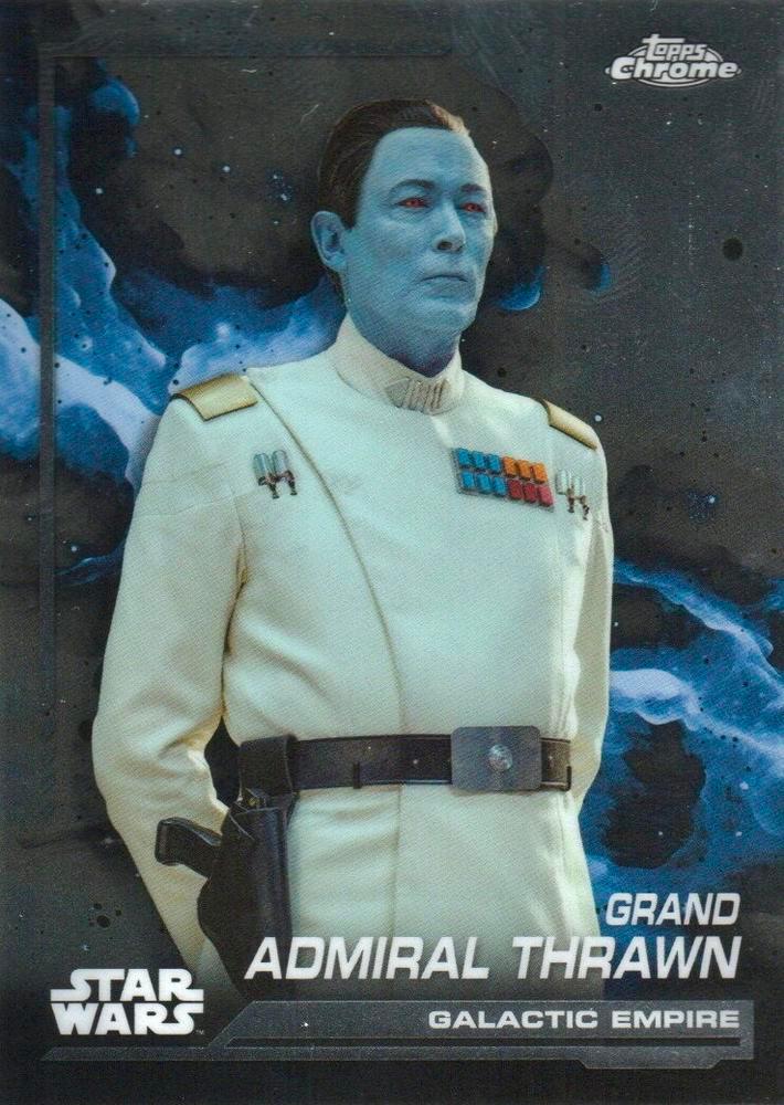 Grand Admiral Thrawn #4 Star Wars 2024 Topps Chrome