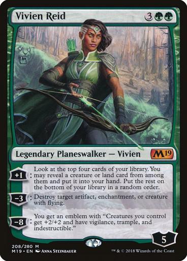 Vivien Reid #208 Magic Core Set 2019