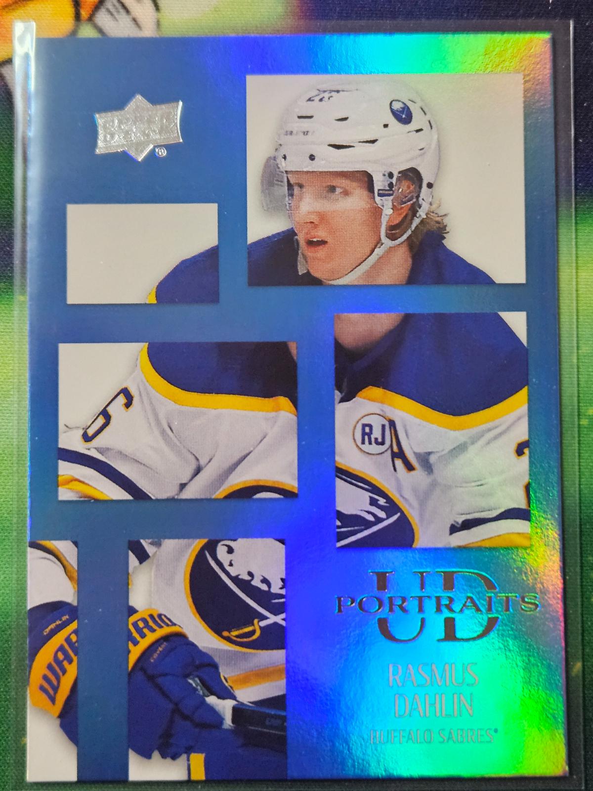 Rasmus Dahlin #P48 Hockey Cards 2024 Upper Deck UD Portraits