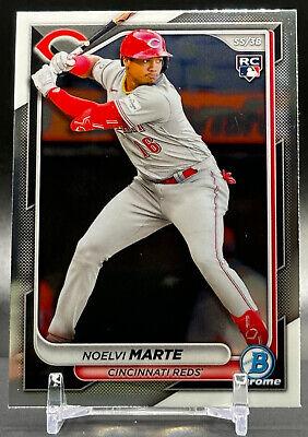 Noelvi Marte #4 Baseball Cards 2024 Bowman Chrome