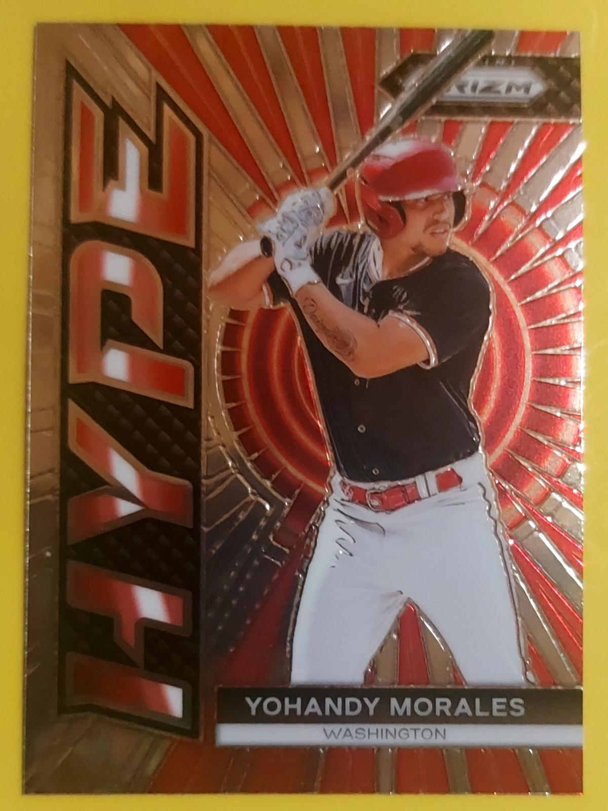 Yohandy Morales #6 Baseball Cards 2024 Panini Prizm Hype
