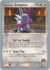 Team Magma's Zangoose (Worlds 2004, T. Yamato)