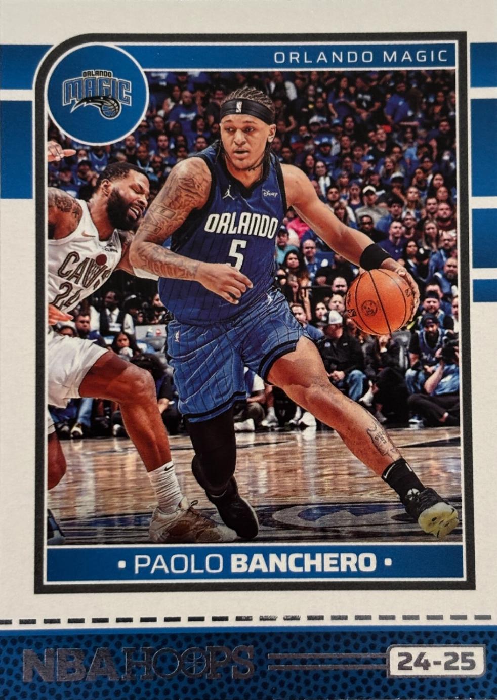 Paolo Banchero #164 Basketball Cards 2024 Panini NBA Hoops
