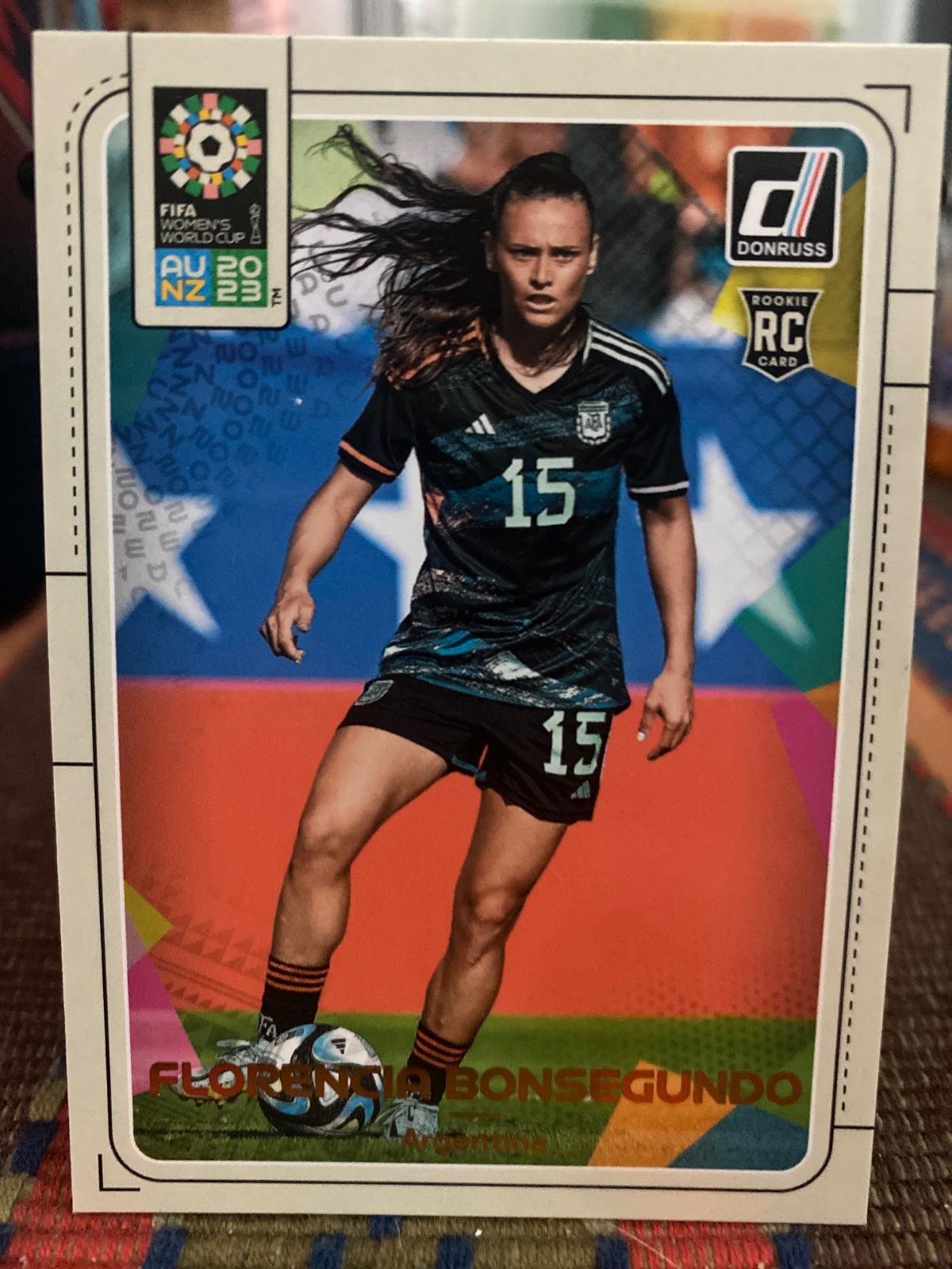 Florencia Bonsegundo #3 Soccer Cards 2023 Donruss FIFA Women's World Cup
