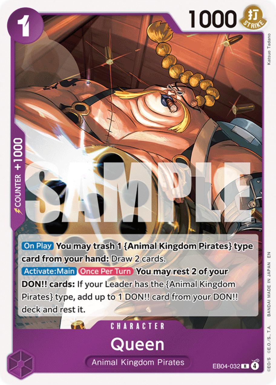 Queen EB04-032 Prices | One Piece Extra Booster EB04 | One Piece Cards