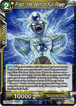 Frost, the Path to Full Power BT7-087 Dragon Ball Super Assault of the Saiyans
