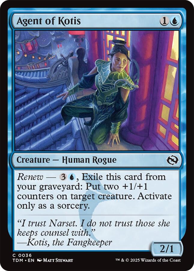 Tap to enlarge Agent of Kotis, Magic Tarkir: Dragonstorm