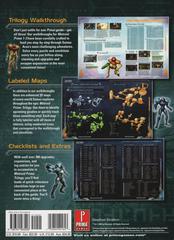 Rear | Metroid Prime Trilogy Premiere Edition Strategy Guide