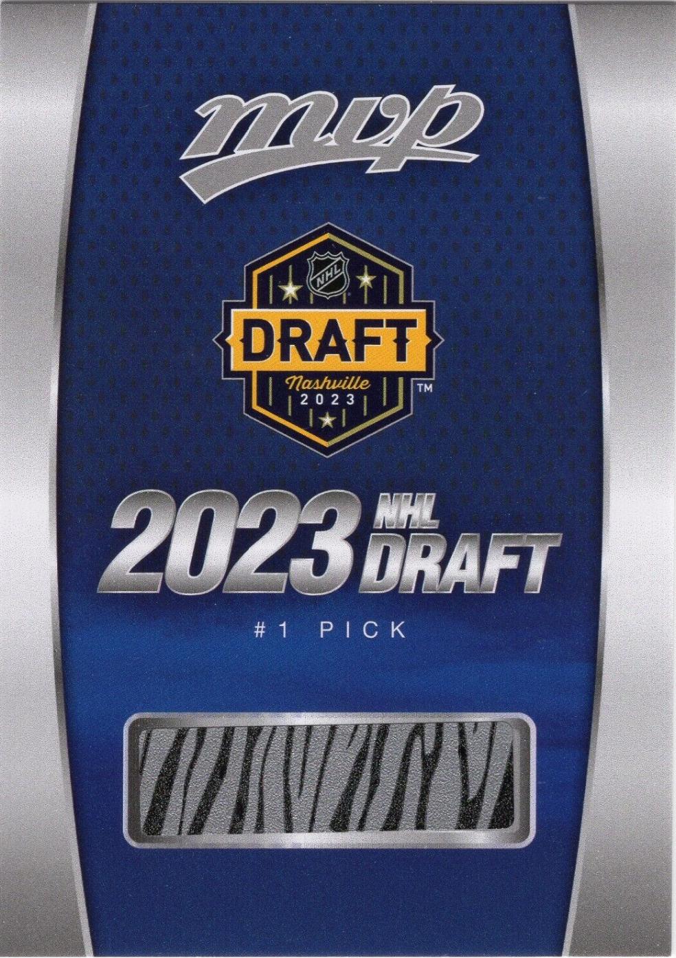 Redemption Card #DP-1 Hockey Cards 2023 Upper Deck MVP NHL Draft #1 Pick