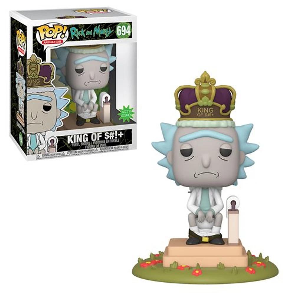King of S#!+ #694 Rick and Morty Funko Pop box and figure