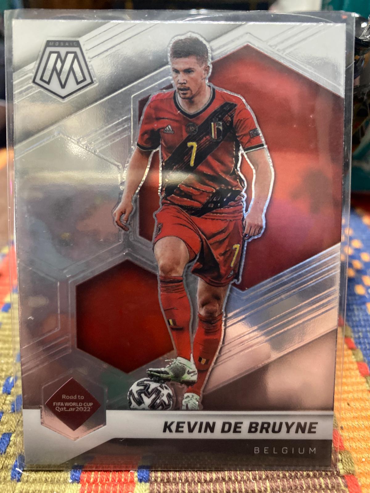 Kevin De Bruyne #194 2021 Panini Mosaic Road To FIFA World Cup