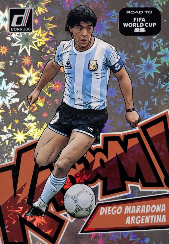Diego Maradona [Oversize] #24 Prices | 2025 Panini Donruss Road to